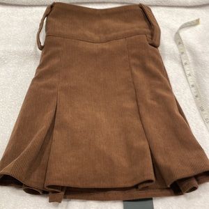 Juniors HALARA brown skirt
